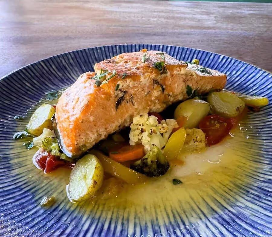 Filé de Salmão ao Forno