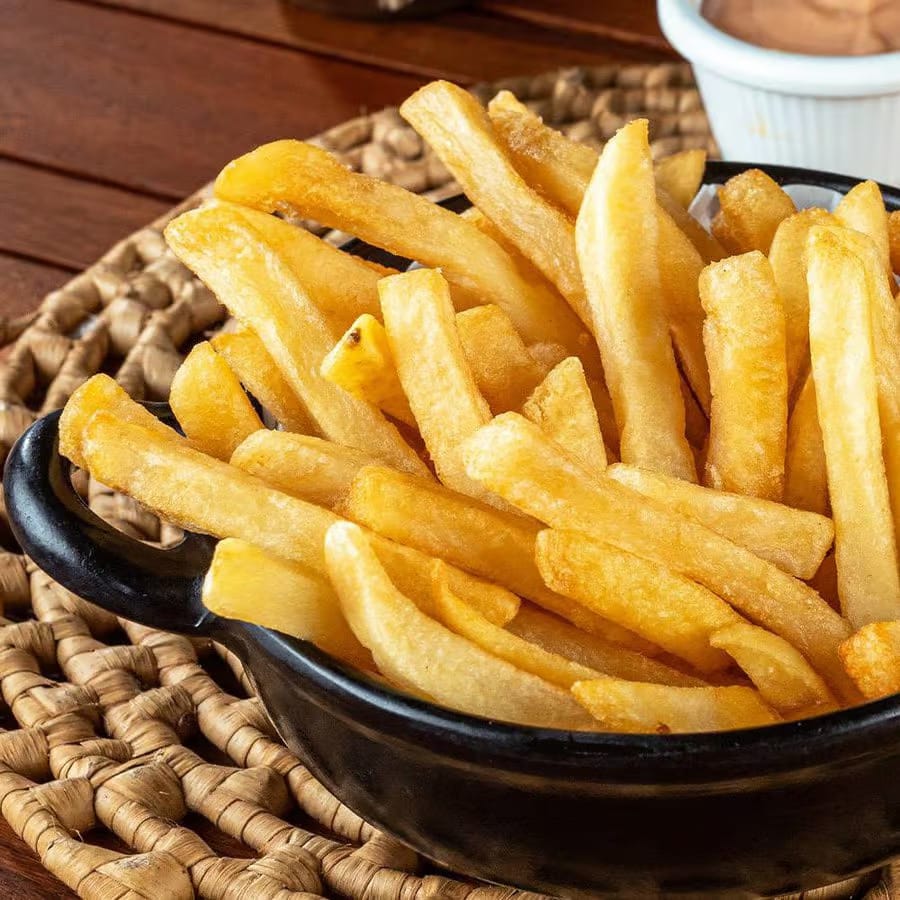 Porção de batata frita